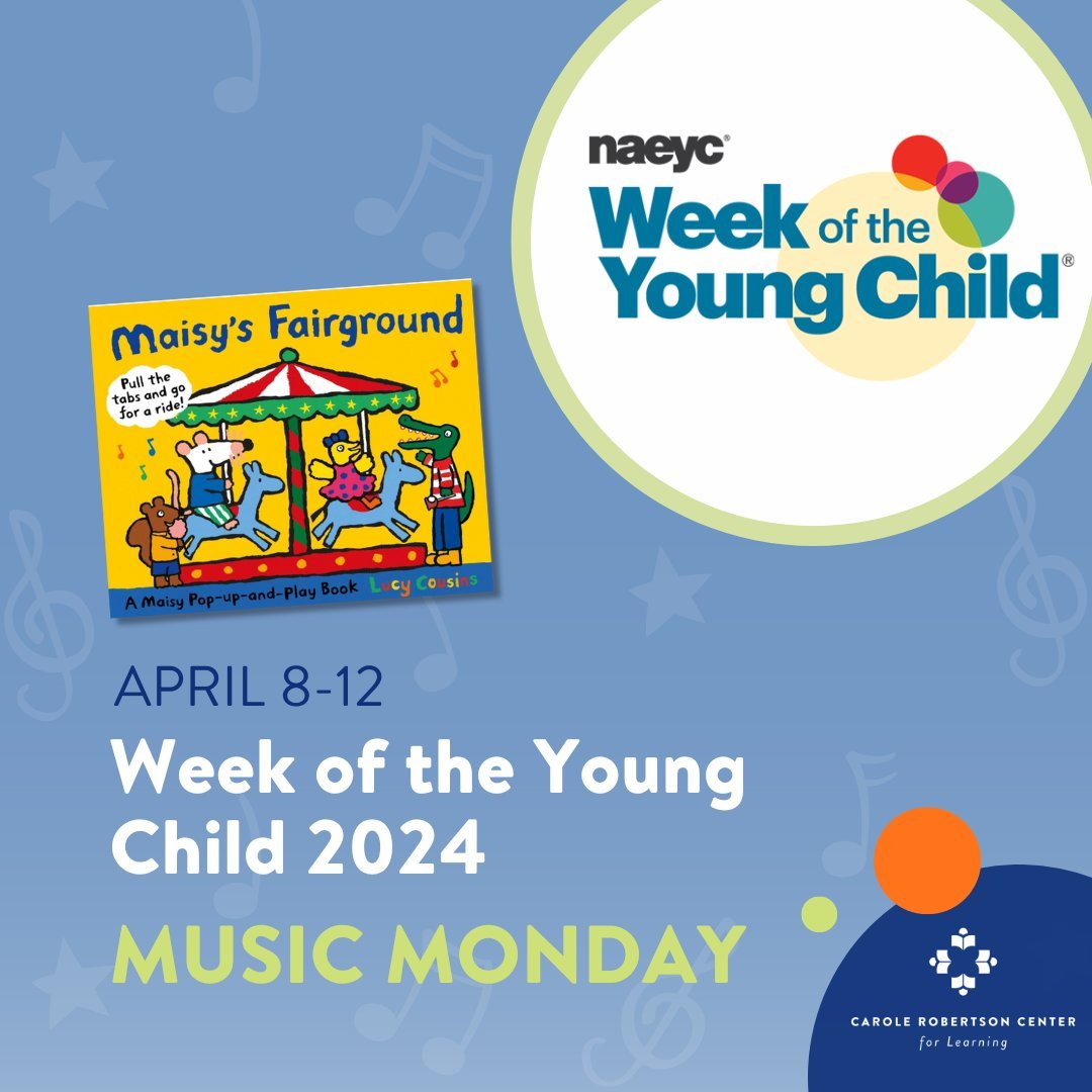 It's Music Monday of Week of the Young Child! We're celebrating by joining the chorus for change! We are past the point where elected officials must value, support, and compensate early childhood educators for the complex and important work they do! #WOYC24 #SolveChildCare