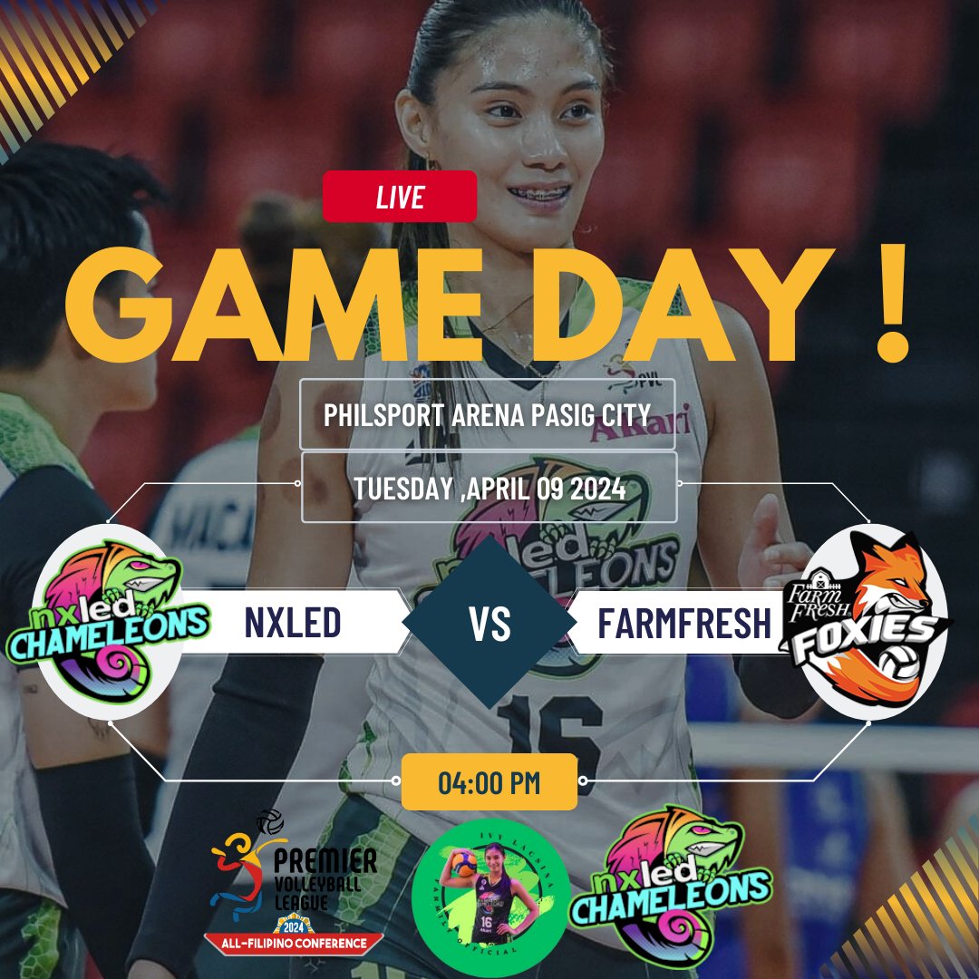 GAME DAY VS FOXIES go byang  @ivy_lacsina support kami palagi sayo at sa NXLED GIRLS .💚🦎

#ivylacsinafanmilyofficial 
#IVYLACSINA 
#ilfo 
#NxledNation 
#NxledLockedIn 
#TheHeartOfVolleyball 
#pvltheheartofvolleyball