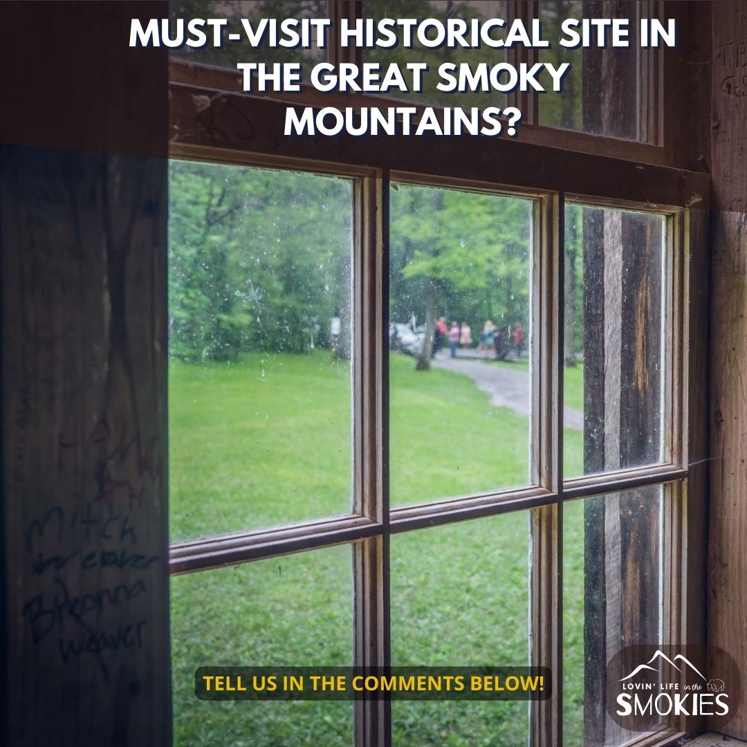 LovinLifeSmoky's tweet photo. Must-visit historical site in the Great Smoky Mountains? #LovinLifeintheSmokies #LLIS #SmokyMountains https://t.co/fxt3eTVlI0