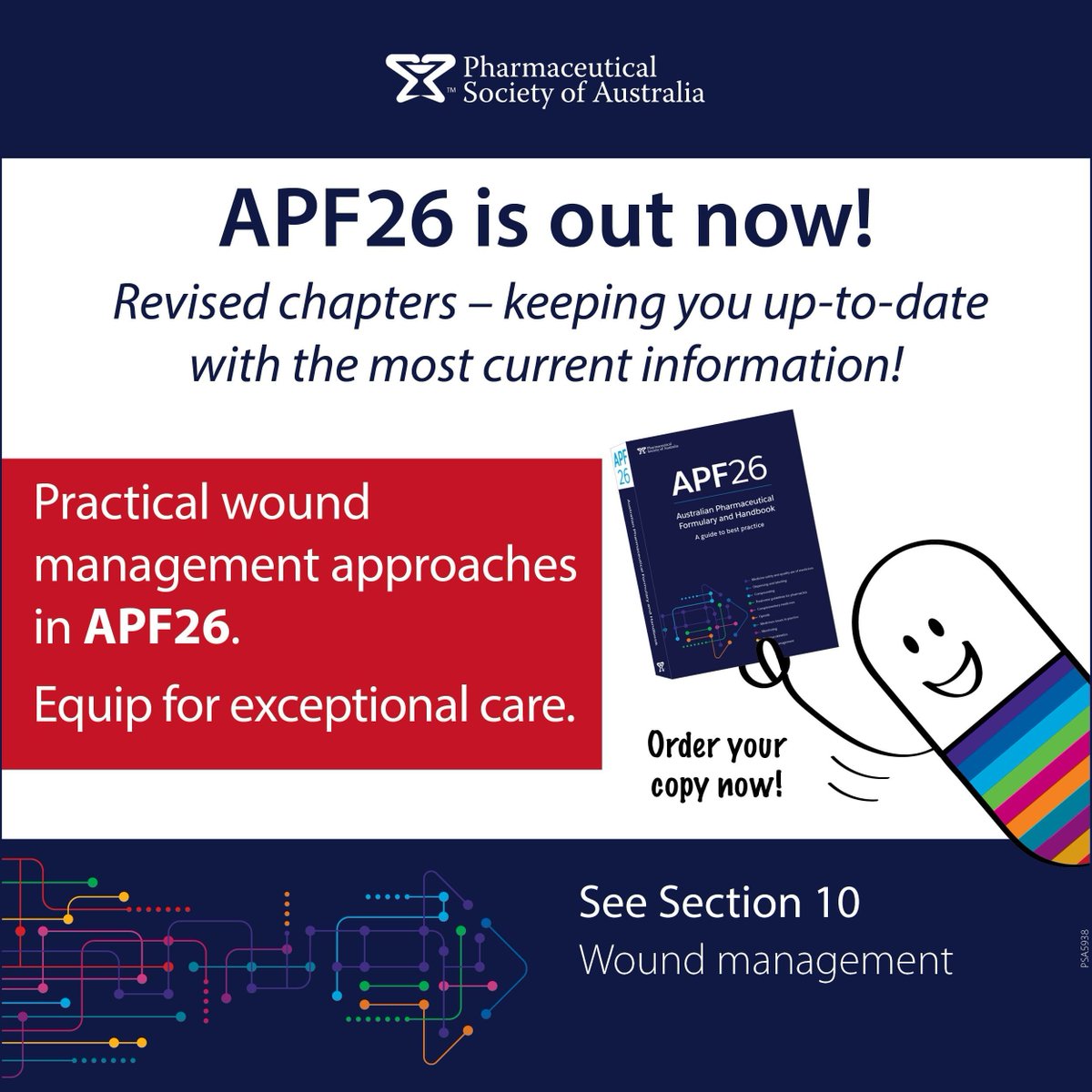 Equip for exceptional wound management with APF26's practical approaches. Elevate your care - order now for detailed guidance. Order here: buff.ly/43dYeAu