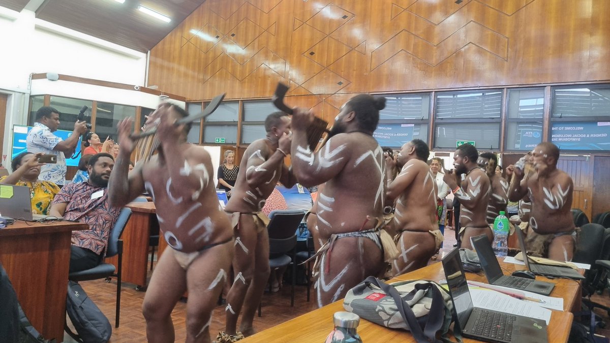 Wonderful opening of @TunaFFA @spc_cps Gender&Social Inclusion in Fisheries Symposium in Honiara:'I'm excited & hopeful about the catalytic impact this Symposium can & should bring to the fisheries sector' @Rakui2Mereseini opens w DG FFA & Ministers from Niue & Cook Is