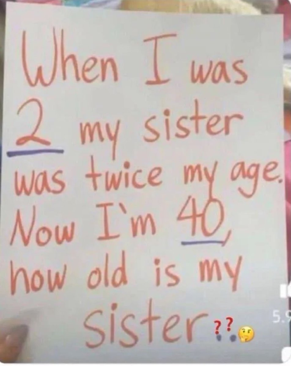 How old is she? 🤔 #brainteaser