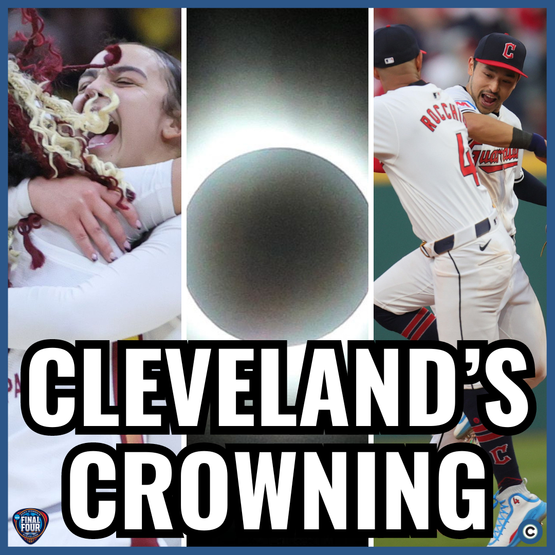 Could this weekend in Cleveland gone any better?! The Final Four broke records, the clouds cleared for the eclipse and the Guardians won their home opener. With all eyes on us, Cleveland shined again! 👏👏👏 // 📷➡️ John Kuntz, cleveland.com/?utm_campaign=…