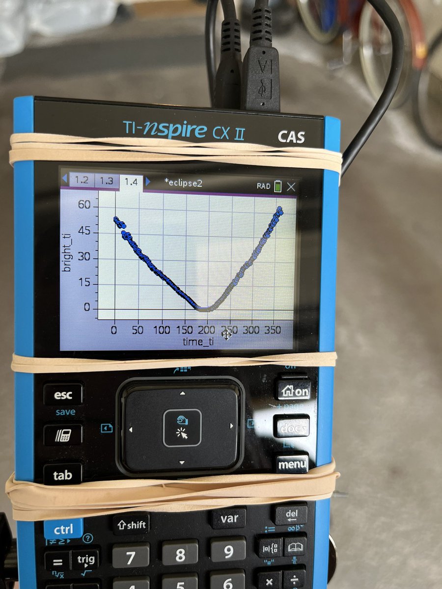 Mr. Posnanski (@positive_math) on Twitter photo Successful data collection during #EclipseSolar2024 using <a href="/TICalculators/">Texas Instruments Education</a> #InnovatorHub. #STEM measuring brightness of the sun. An amazing experience! ๐๐๐๐๐๐๐๐๐!! Successful data collection during #EclipseSolar2024 using <a href="/TICalculators/">Texas Instruments Education</a> #InnovatorHub. #STEM measuring brightness of the sun. An amazing experience! ๐๐๐๐๐๐๐๐๐!!