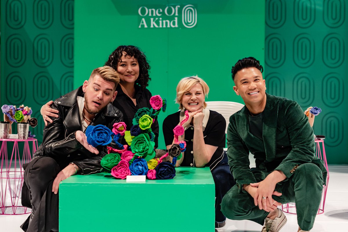 Had the best time hosting the stars of The Great Canadian Pottery Throw Down onstage at <a href="/ooak_toronto/">ooak_toronto</a> #OOAK2024 <a href="/CBC/">CBC</a> <a href="/cbcgem/">CBC Gem</a>