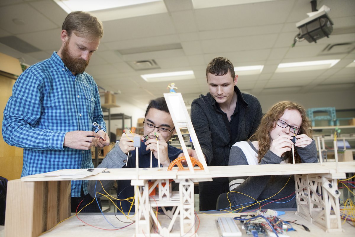 Join us at the VIU Engineering Design Challenge! This year's challenge: crafting a movable bridge to facilitate a tram route over a canal. April 12, 10am-2pm at the Upper Cafeteria, Nanaimo campus. Learn more @ events.viu.ca/viu-engineerin…