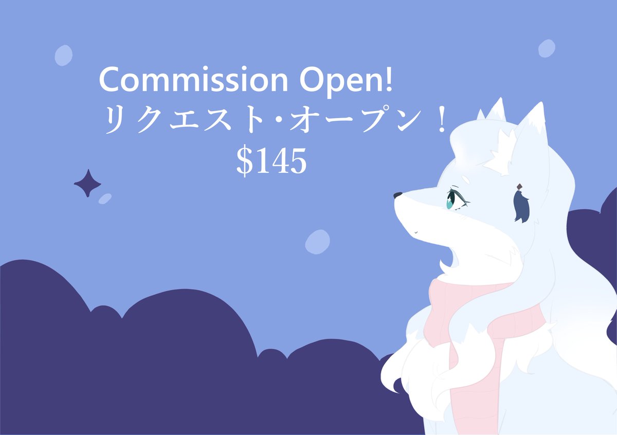 Comm is open! DM me for a request. ✨