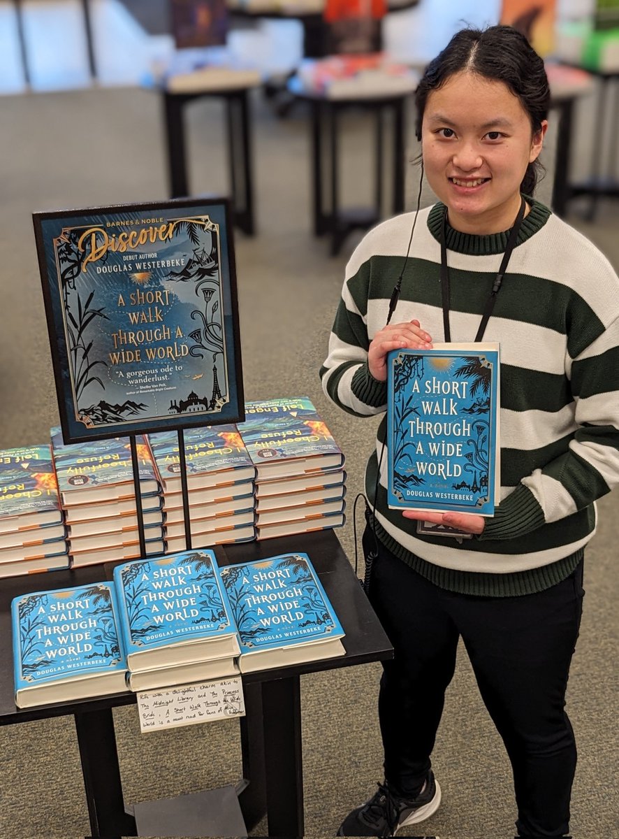 Rife with a delightful charm akin to ~The Midnight Library~ and ~The Princess Bride~ 'A Short Walk Through a Wide World' is a must read for fans of Alice Hoffman and V. E. Schwab. 

April's #BNDiscover pick is not to be missed! 
 @BNBuzz #douglaswesterbeke #newauthor