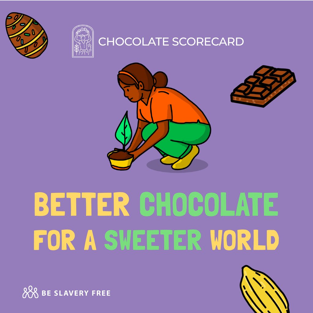 Crunchy, creamy, nutty, nougat, salty, or stirred through coffee—no matter your preference, there is one thing most of us agree on—we love chocolate! No matter how sweet the chocolate, the industry's dark side is bitter. Read more in our latest story here.chocolatescorecard.com/stories/a-bett…