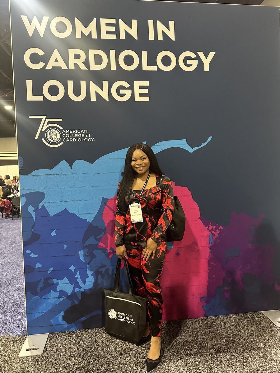 Favour Nelson (@favour_nelson2) on Twitter photo Had a wonderful and inspiring experience at ACC24 <a href="/ACCinTouch/">American College of Cardiology</a> presenting, meeting new role models and connecting with friends and senior colleagues!
Thank you so much to these amazing doctors <a href="/DrTochiOkwuosa/">Tochi Okwuosa #GlobalEquityinHealth #CardioOnc</a>, <a href="/DrRosanel/">Dr. Sarah (Rosine) Rosanel, MD, FACC</a> and <a href="/JulietYirerong/">Juliet Yirerong</a> for sparing the time to chat! Had a wonderful and inspiring experience at ACC24 <a href="/ACCinTouch/">American College of Cardiology</a> presenting, meeting new role models and connecting with friends and senior colleagues!
Thank you so much to these amazing doctors <a href="/DrTochiOkwuosa/">Tochi Okwuosa #GlobalEquityinHealth #CardioOnc</a>, <a href="/DrRosanel/">Dr. Sarah (Rosine) Rosanel, MD, FACC</a> and <a href="/JulietYirerong/">Juliet Yirerong</a> for sparing the time to chat!