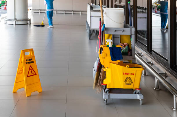 Say goodbye to dirt and grime with our comprehensive janitorial services. Our dedicated team keeps your facility immaculate around the clock, ensuring a clean and welcoming space for everyone. #JanitorialServices #ImmaculateSpaces