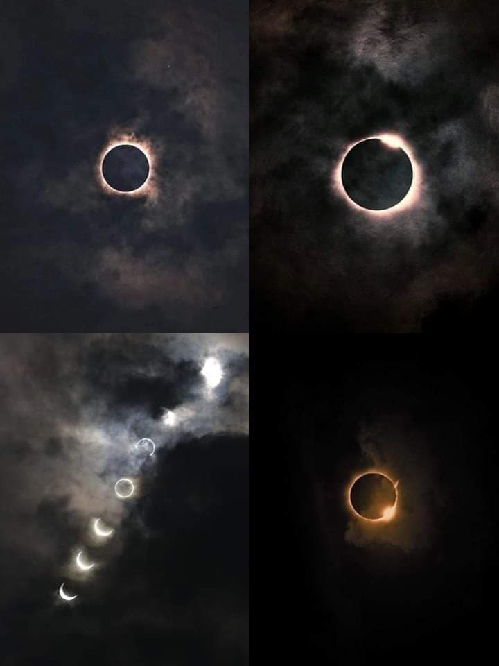 Güneş tutulmasının en güzel fotoğrafı...