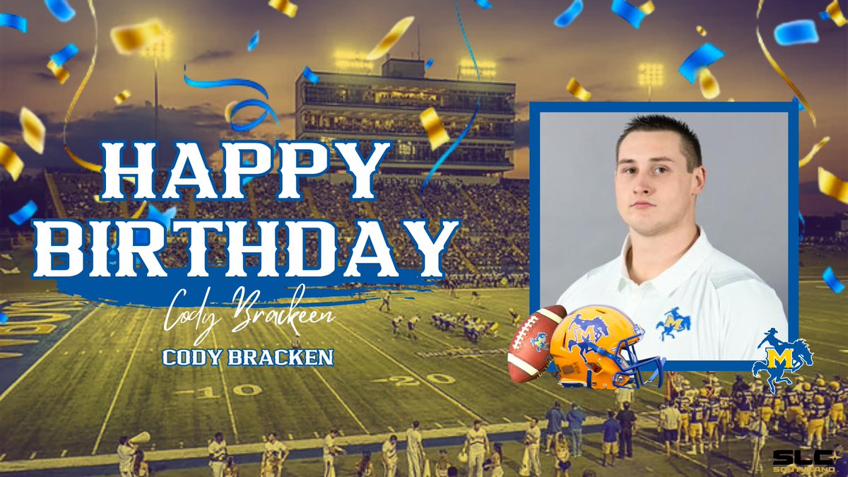 It's a BIG MAN's Game, and we want to wish this BIG MAN a HAPPY BDAY! @cody56893943 #GeauxPokes | #WeDAT