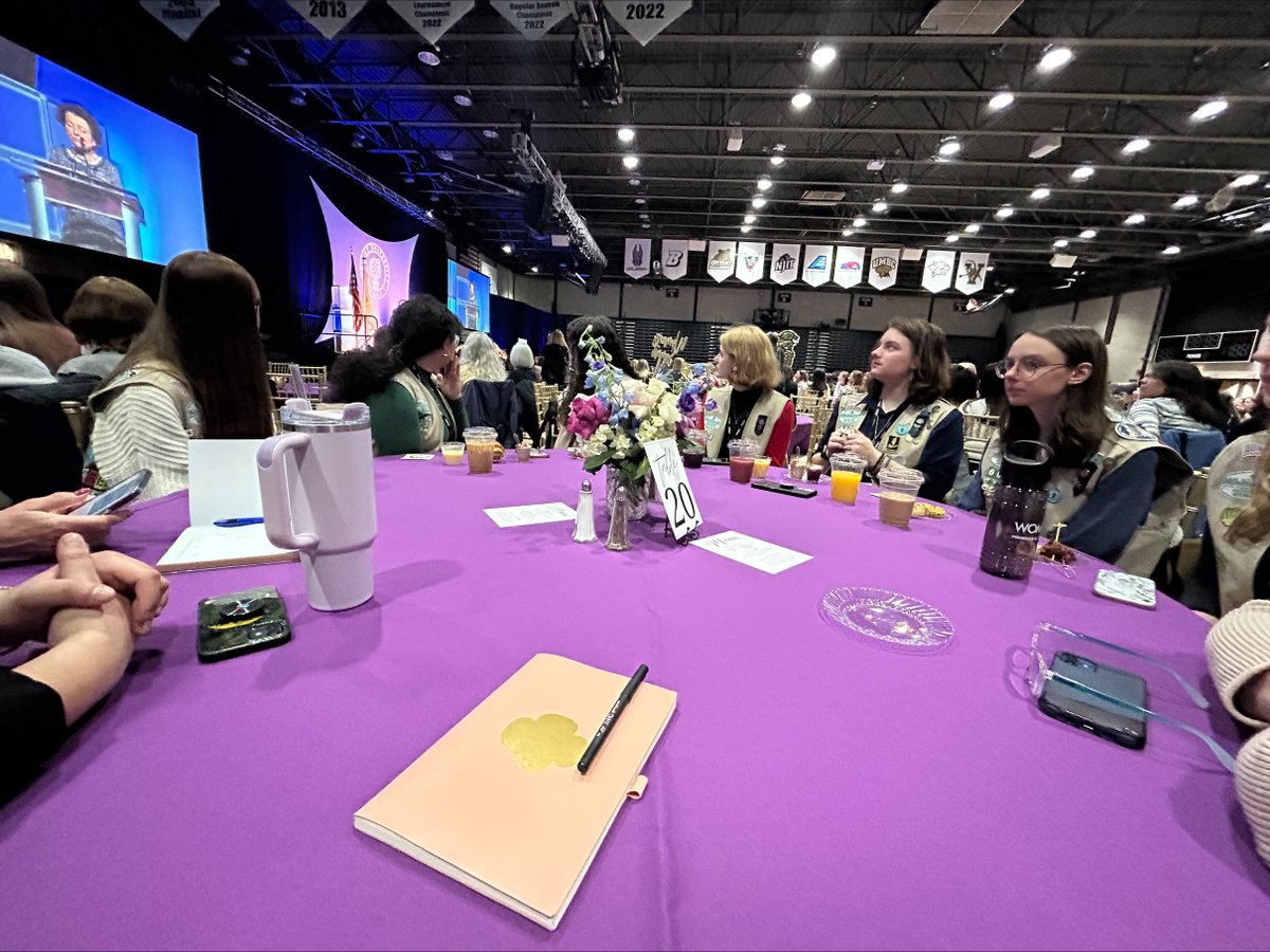Last month, several GSSNE Girl Scouts, CEO Dana Borrelli-Murray, COO Ginger Lallo, and Board Chair Janice DiPietro, attended the Women’s Summit presented by Bryant University. It was an incredible experience for our Girl Scouts!