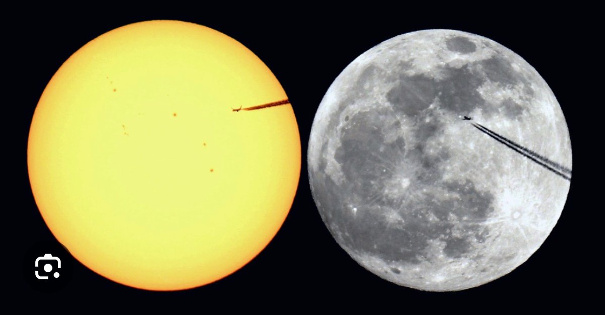 Apparent size of the moon and sun as viewed from the earth. OK peeps, start complaining🥴