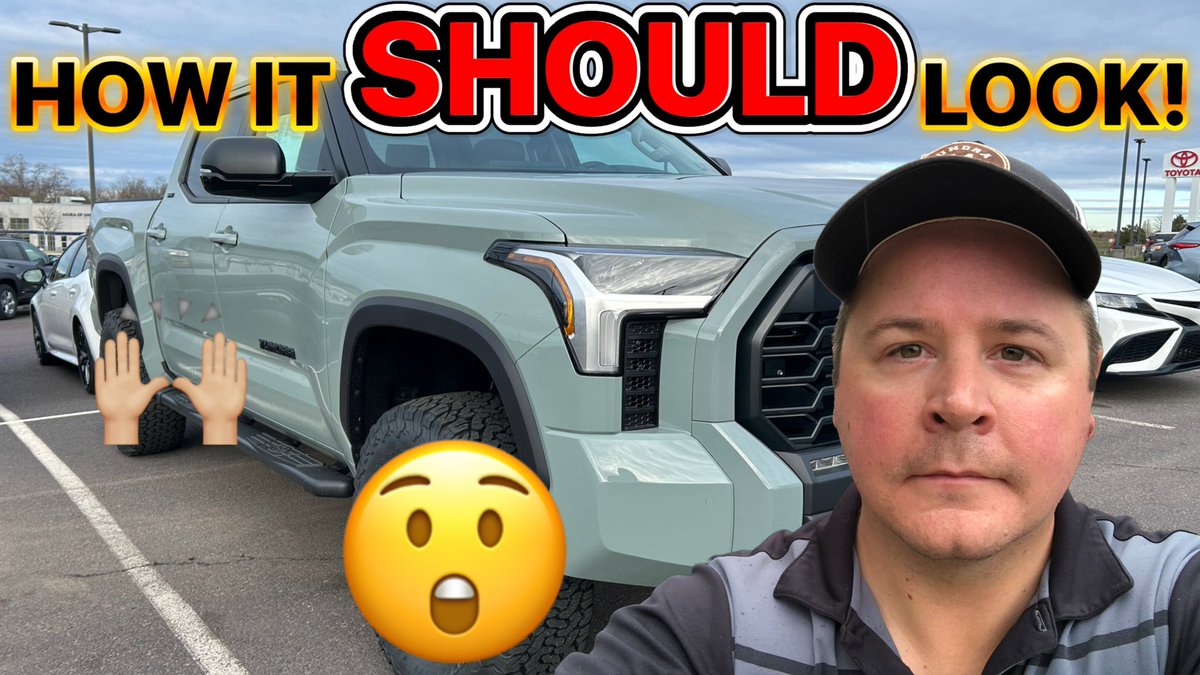 Back in Pennsylvania looking at a nice variety of 2024 Toyota Tundra options. Whats your thoughts on the TRD lifted Tundra with these options? VIDEO LINK: youtu.be/rGmqJnJlwA8?si… #2024toyotatundra #toyotatundra #dealership #2024tundra #toyota #tundra #youtube