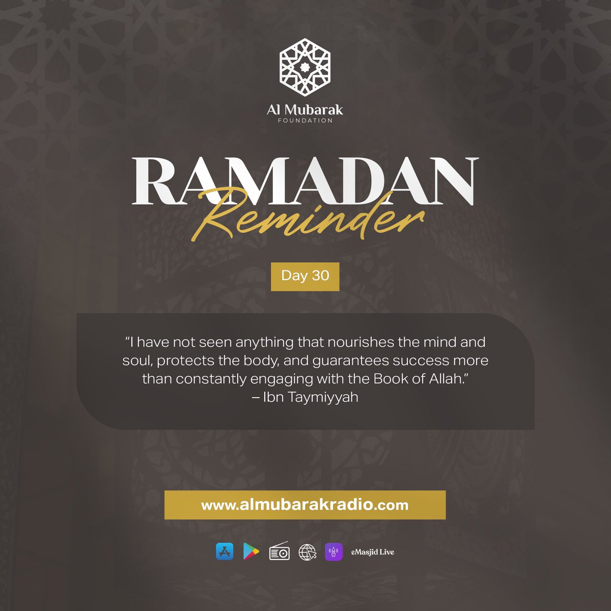 Day 30

<a href="/MrAlMubarak/">Al Mubarak Foundation</a>