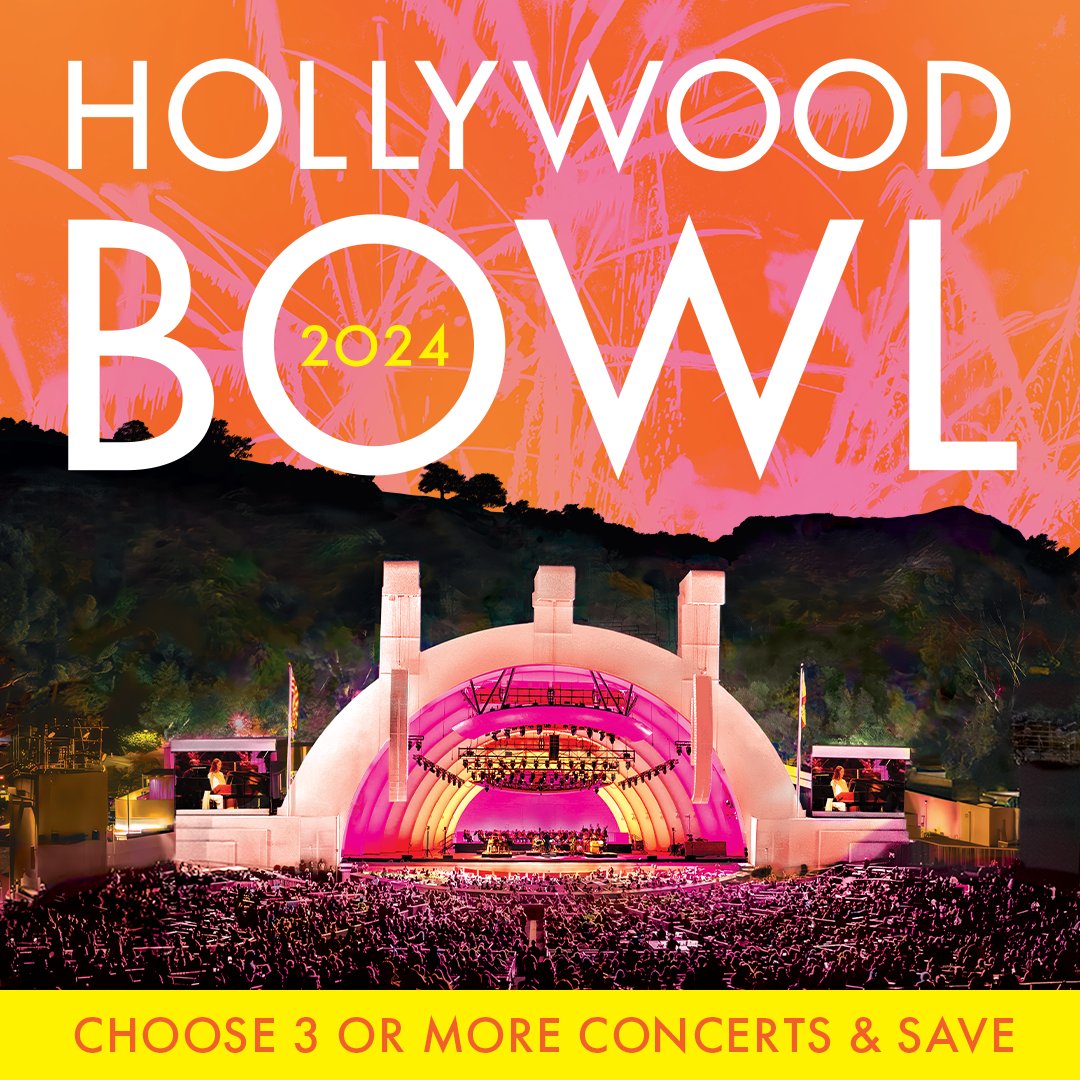 Pack some popcorn and Milk Duds in your picnic basket and catch a movie at the Bowl this summer! Films with live orchestra, tributes to iconic composers, and a whole lot of magic—save when you buy tickets to 3 or more concerts. bit.ly/HB24SC