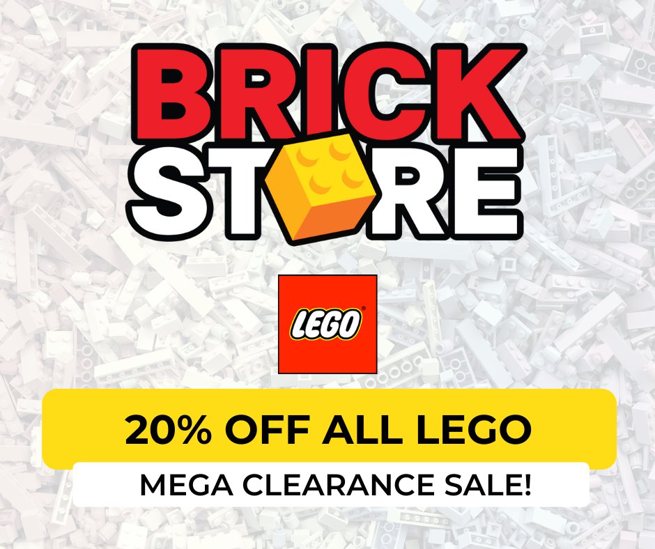 It's on again! Save 20% on ALL LEGO, no exceptions! Visit us now at brickstore.nz. Fast delivery, strong shipping boxes, no price stickers, earn rewards points.