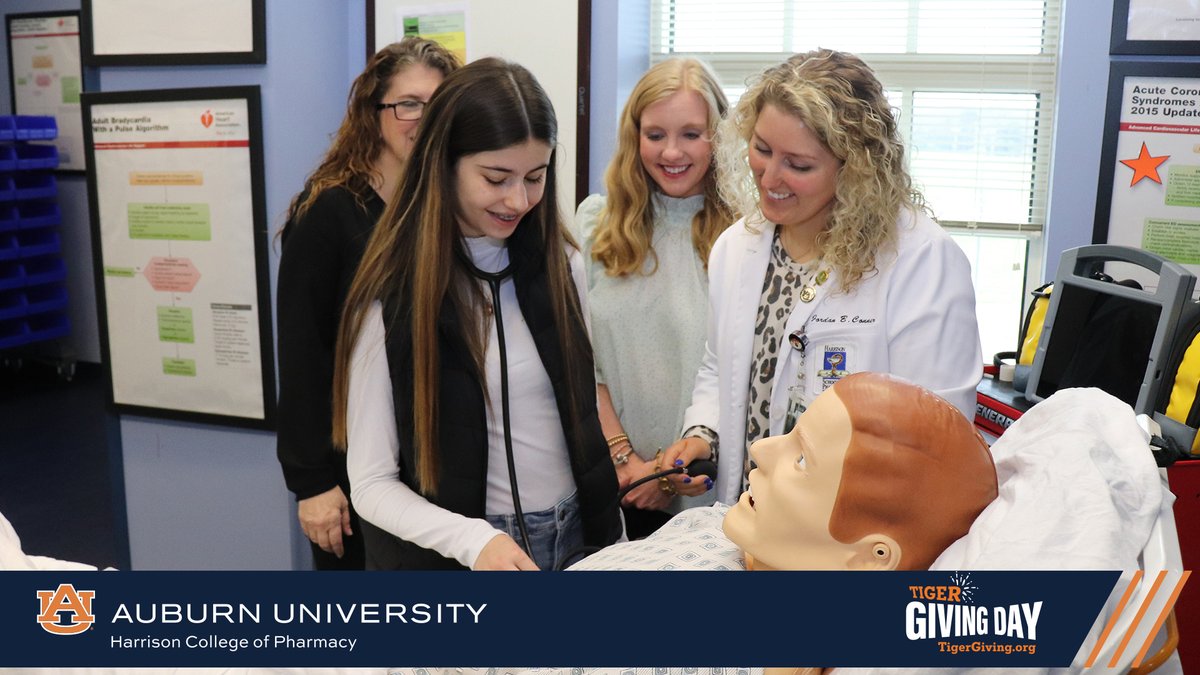Tiger Giving Day is Wednesday! Support HCOP as we raise money to purchase simulation mannequins for our outreach and recruiting efforts. Learn more about our project and how you can make an impact >> rise.auburn.edu/project/41445 #WarEagle | #TigerGivingDay