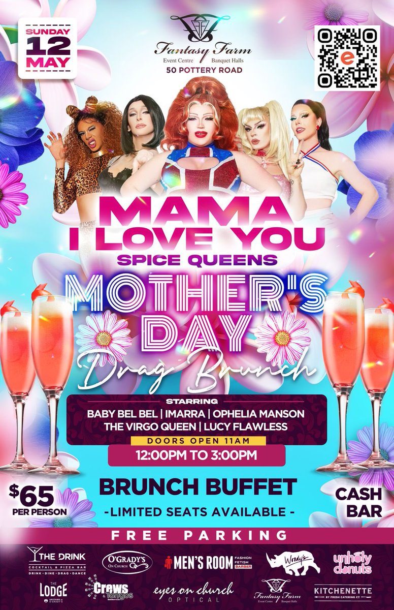 MAMA, I LOVE YOU • Spice Queens Mother’s Day Drag Brunch - Tickets on Sale Now 🎟️