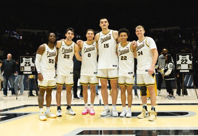 Whatever happens tonight, forever thankful for this class and what they have brought to Purdue. They truly exemplify everything it means to be a Boilermaker and we will miss them immensely next year. Thank you class of 2024 🚂❤️