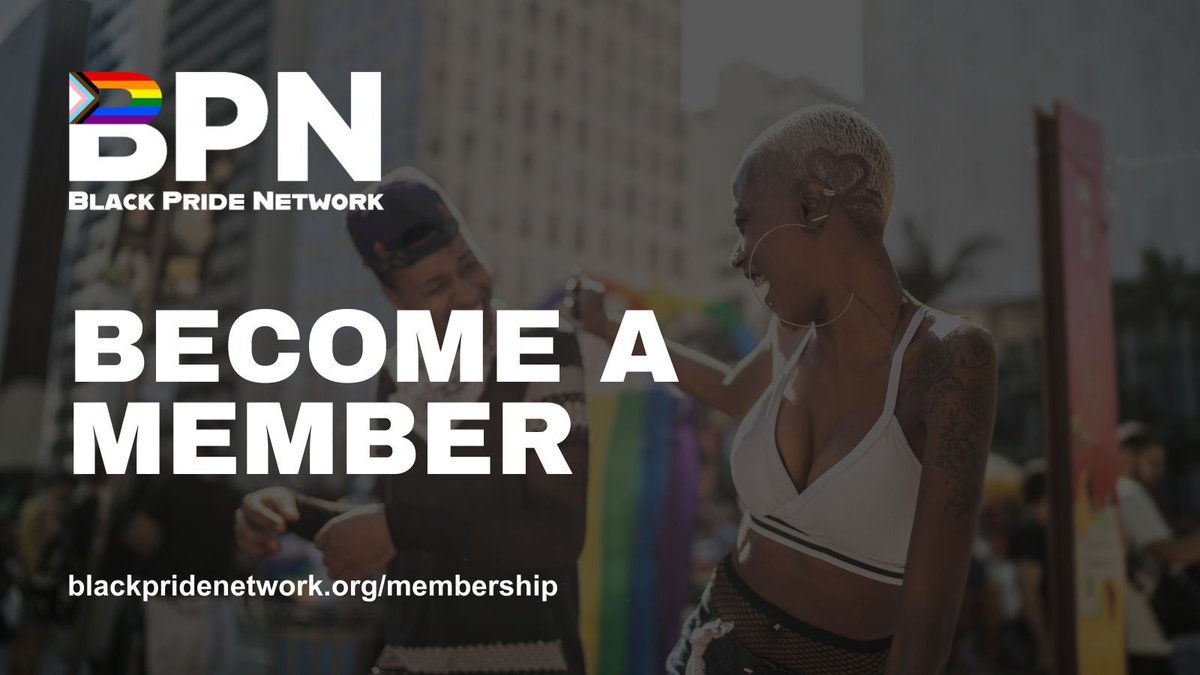 We want YOU to join BPN! Learn more at buff.ly/3VHFDLk #BPN #BlackPrideNetwork #blackpride #BIPOCPride #queer #PeopleofColor #POCPride #latinopride #lgbt #lgbtq #lgbtqia #CelebrateBlackPride #Equity #QPOC