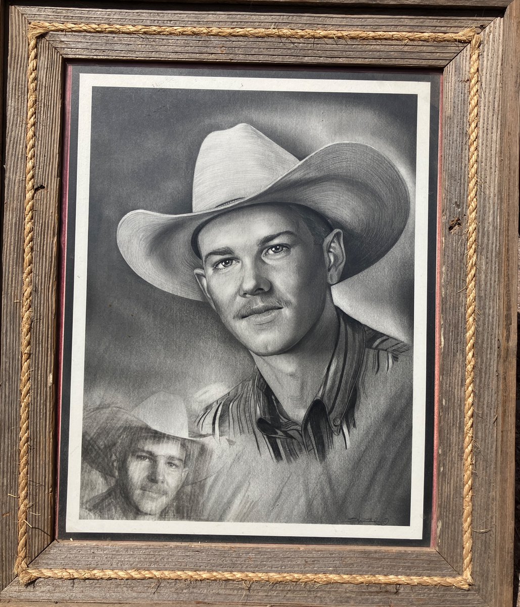 “WJ” Courtesy of Mr and Mrs Jim Crotts private collection. / Salazar Pencil Art