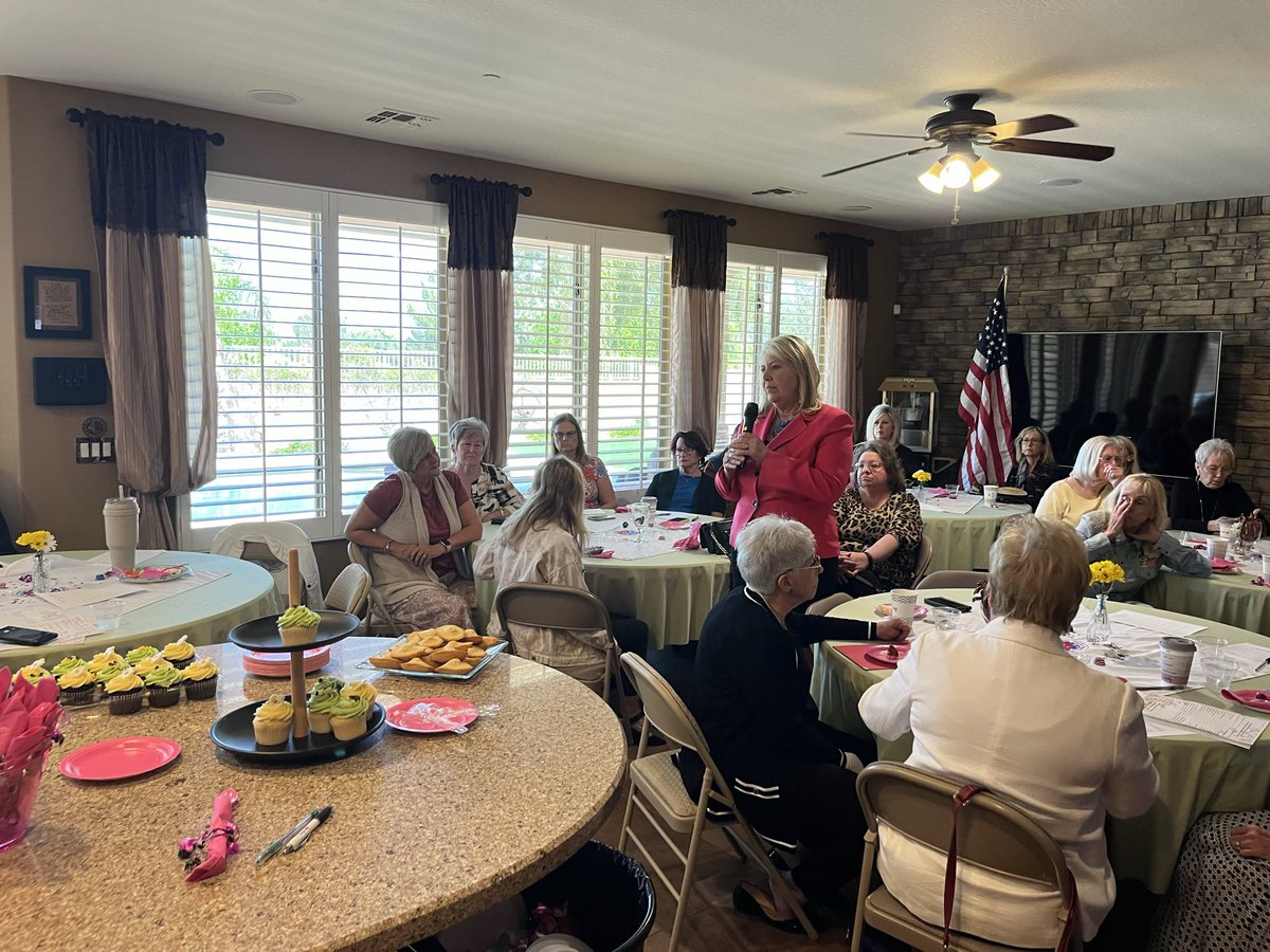 Thank you to the Southwest Valley Republican Women for inviting me to speak at your event this weekend. I appreciate all the support from your members, and I look forward to continued collaboration when I serve on the Maricopa County Board of Supervisors.