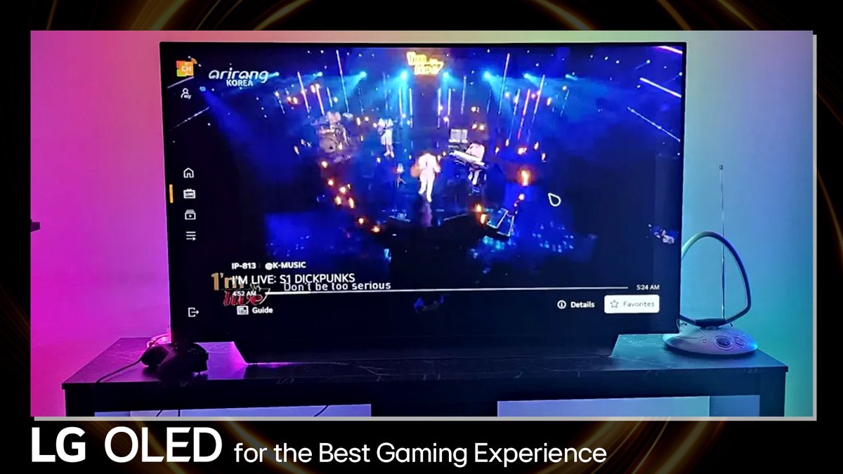 LG OLED Gaming tweet media
