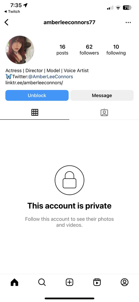 Hey guys, please be on the lookout for an Amber Lee Connors imposter on Instagram. I just got several of these likes over and over and over and I wouldn’t be surprised if it does to other accounts on there. Please report and also follow the real @AmberLeeConnors accounts.