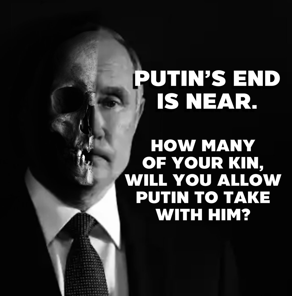 #Putin isn’t coming to help you… he’s too busy using the funds for his illegal war which ironically was also the sole cause of your flood, which wasn’t being maintained and those who maintained it long dead in one of his meatwaves. 

#RussiaIsCollapsing #Russia