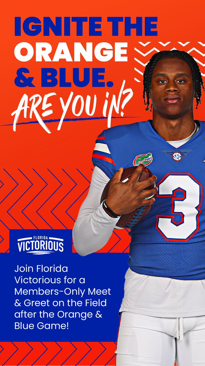 Join Florida Victorious for the opportunity to meet the team!!#FloridaVictorious @Fl_Victorious 🐊🐊 Floridavictorious.com