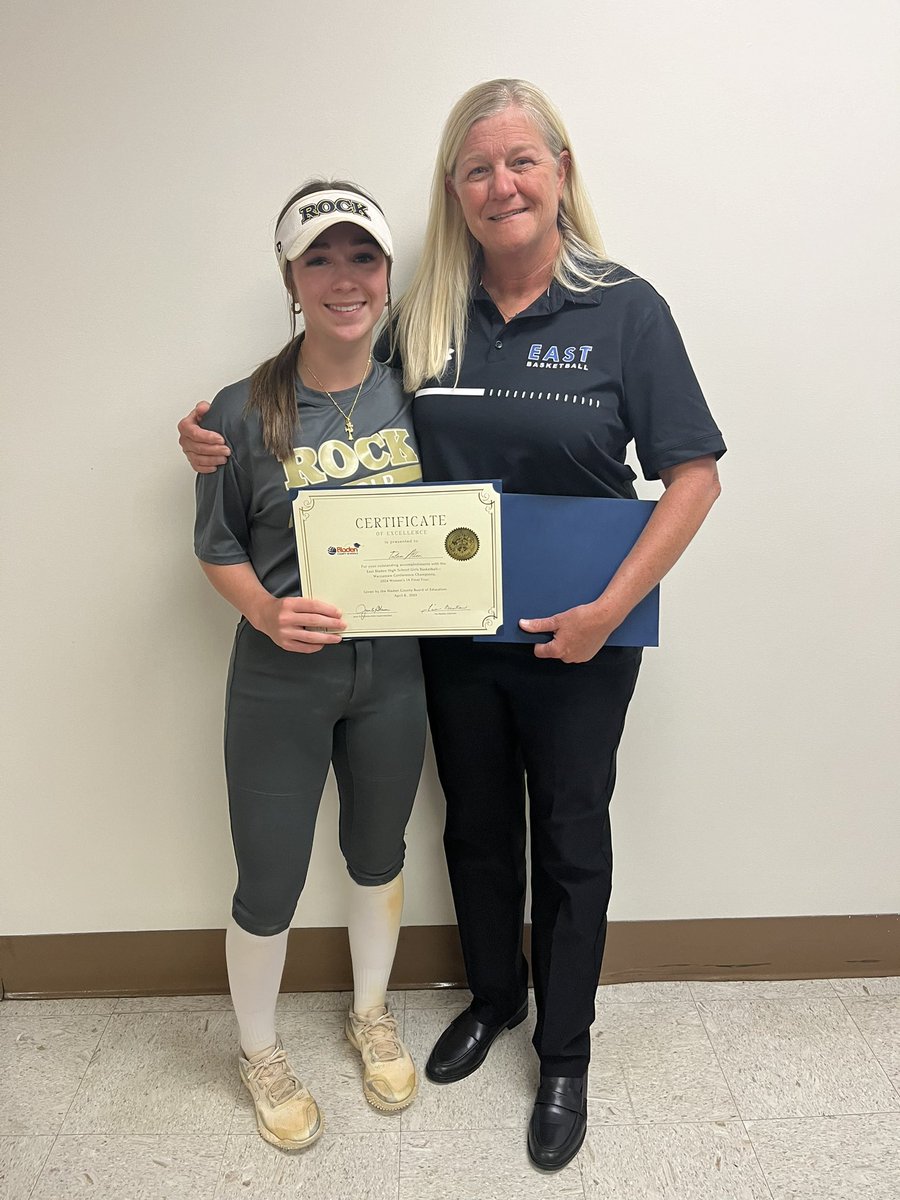 Awesome night at our Board of Education with one of the greats! Coach Evers! My team was recognized for our outstanding performance in basketball this past season! 
<a href="/BrunoGodwin6/">Bruno Godwin</a> <a href="/DavidAllen_80/">David Allen</a> <a href="/BrissonConner/">Conner B</a> <a href="/rockgoldnc/">.</a> <a href="/PattyEvers/">Patty Evers</a>