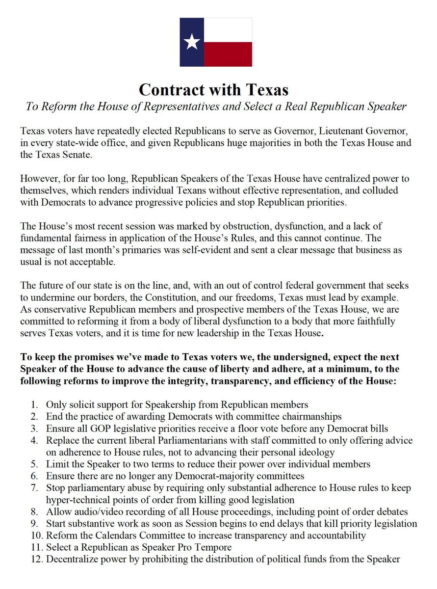 Does your @TexasGOP support THE CONTRACT WITH TEXAS? If not, you have the wrong kind of 'Republican,' representing you! #SalcedoStorm