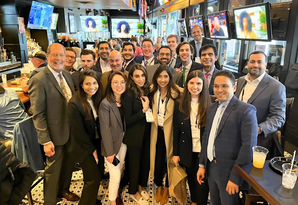 Tulane Cardiology Reception co-ordinated by Dr. Robert Hendel #ACC24 @TulaneCardio @AIrimpen @WileyJose @swatirao24 @TulaneMedicine at Hudson Grille, Atlanta, GA.