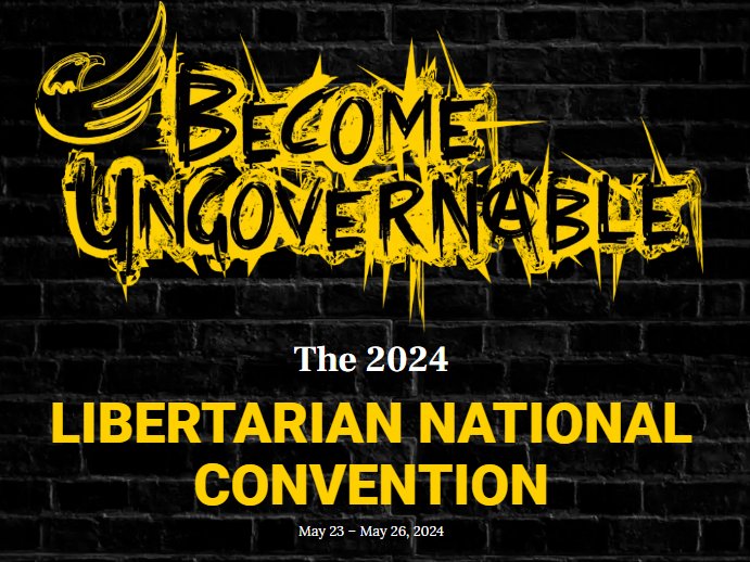 Hey Oregon Libertarians, this week's meeting on Wednesday is going to be pretty much your last chance to get a delegate slot for our National Convention. Please join our online meeting at 8pm on 4/10/2024 . For a link, please email: chair -AT- LPOregon.org