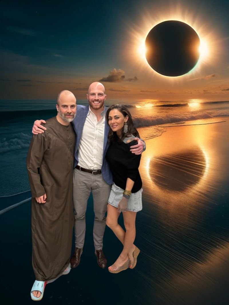 Here's @bentaylordata, Sol Rashidi and me at today's solar eclipse, wow! Next week, I'm interviewing Sol — serial C-suite A.I. leader at Fortune 100s and author of the forthcoming 'A.I. Survival Guide' book. Got Qs for her? Sol's past roles include: • Chief Analytics Officer…