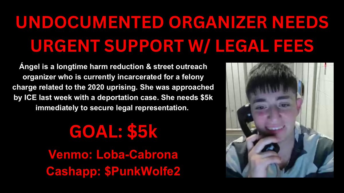 Please RT, donate, and/or send directly to friends!! Venmo: Loba-Cabrona Cashapp: $PunkWolfe2 GoFundMe: gofund.me/33137560