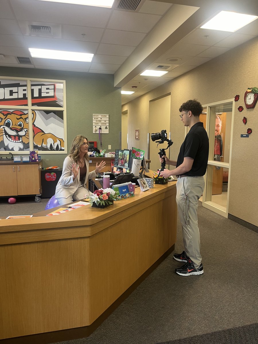 Instead of recording our FriYays in the office, we decided to visit one of our schools this morning!