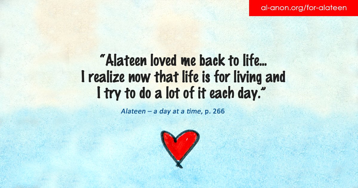 AlAnon_WSO's tweet photo. Are you a teen with a history of alcoholism in your family? Maybe #Alateen can help.
For meeting info:
🔺 Local: https://t.co/PoCFUtgevp
🔺 Electronic: https://t.co/lUOYp0BOP2
#AlAnon #FamilyRecovery #alcoholism #addiction #12Step #AA #COA #COAMonth #selflove https://t.co/5LzX7WSAwN