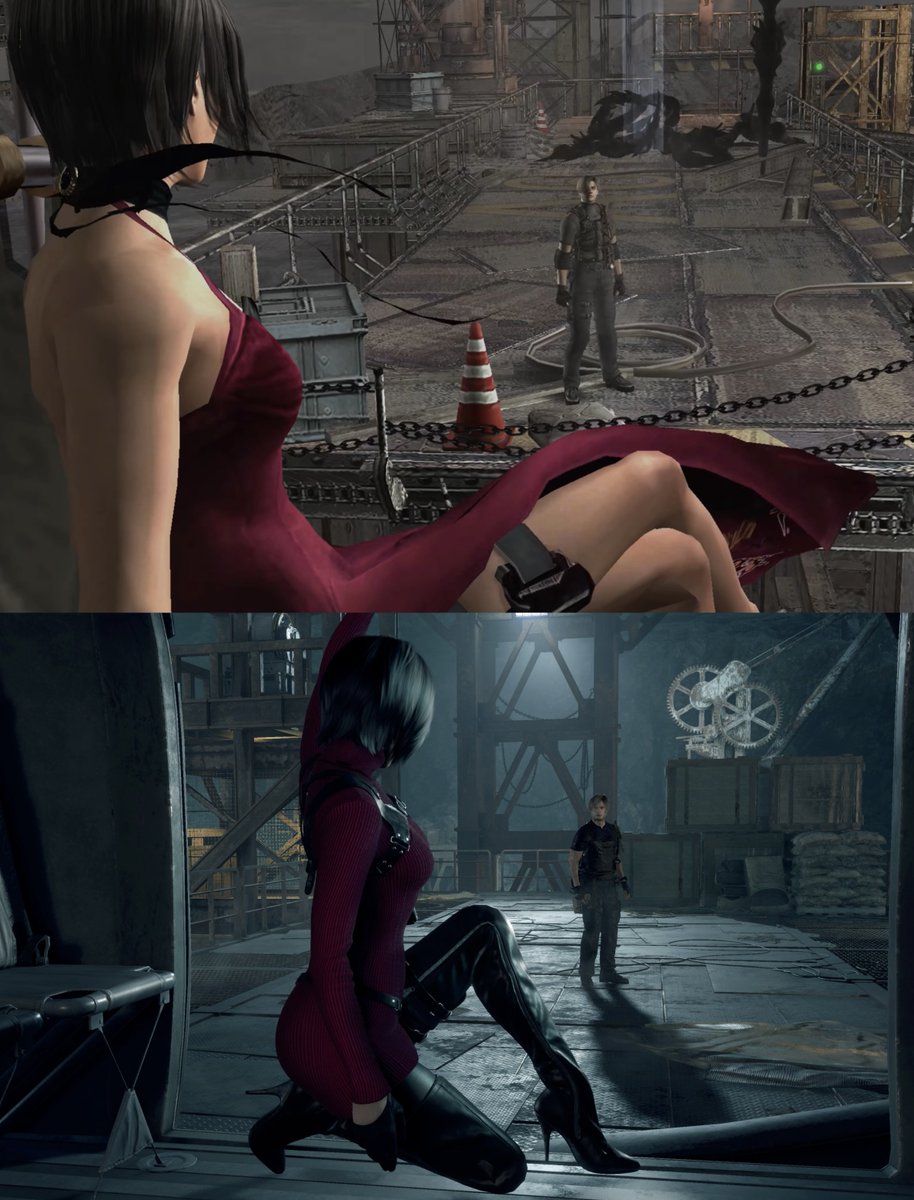 RE4 (2005)
RE4 (2023)