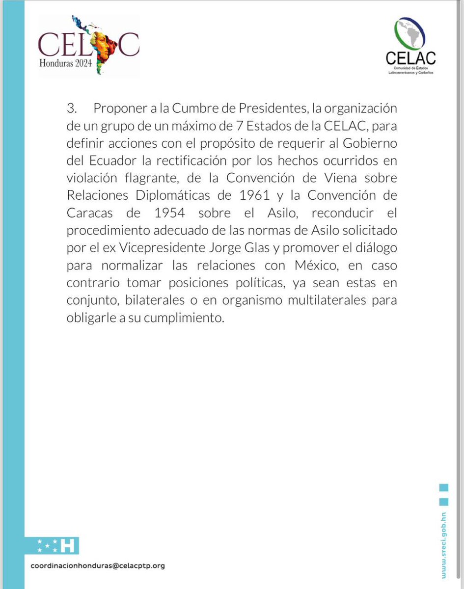 La Troïka de CELAC celebrada el día de hoy, logro consenso para realizar la reunión virtual de Cancilleres para el día de mañana 9 abril a las 10:00 am, hora de Honduras. La agenda propuesta por PPT, la compartimos con los Estados Miembros: