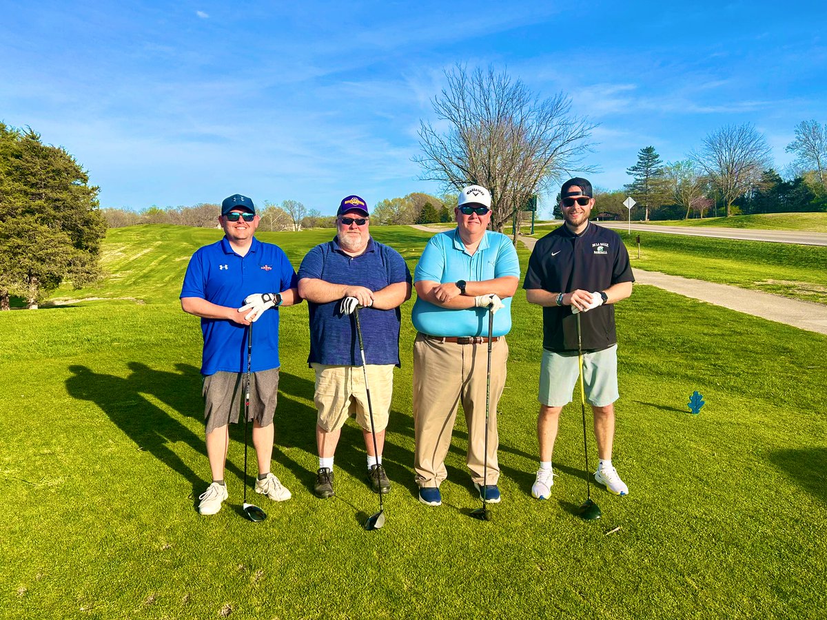 TheAllInAD's tweet photo. The quality of golf was subpar at best, but the company was 10/10. Great day on the course with these gentlemen at the 52nd Annual @MIAAAMO1 Spring Conference Golf Tournament at The Oaks!!!
#SCAAProud https://t.co/2LYHFNYUa4