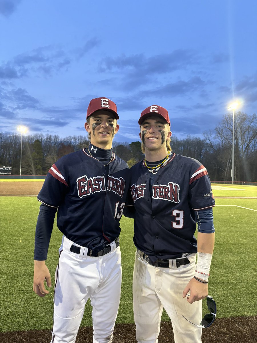 ⚾️🌑Eastern’s Logan Dawson throws 7 strong innings against tough Cherokee lineup for the Win.

⚾️🌑Sam Winsett’s two out single &amp; two stolen bases in the 7th leads to game winning run!

🔥Vikings improve to 5-0.

<a href="/LoganDDawson/">Logan Dawson</a> 
<a href="/SamWinsett2024/">Sam Winsett</a> 
<a href="/easternbasebal1/">Eastern Baseball Alumni Page</a> <a href="/easternviking/">Eastern Athletics & Activities</a>