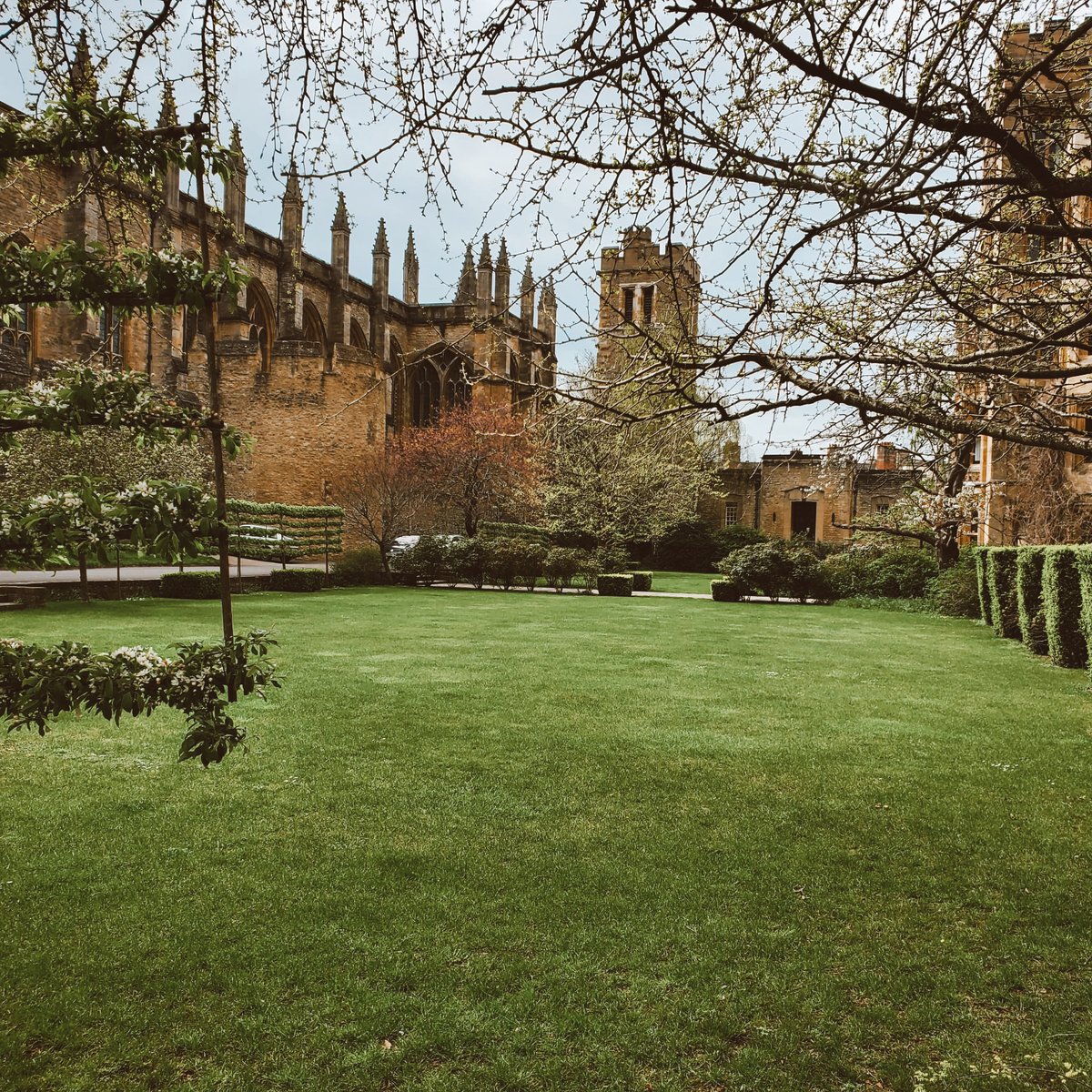 After a nine-hour-plus flight, my wife & I arrived at City Square in Oxford, UK & saw the entrance to New College, University of Oxford. I'm excited to speak at the Oxford Collouqy this week. #DrDanaCarson #UniversityofOxford #UK #NewCollegeOxford #OxfordColloquy2024 #mywifeandI