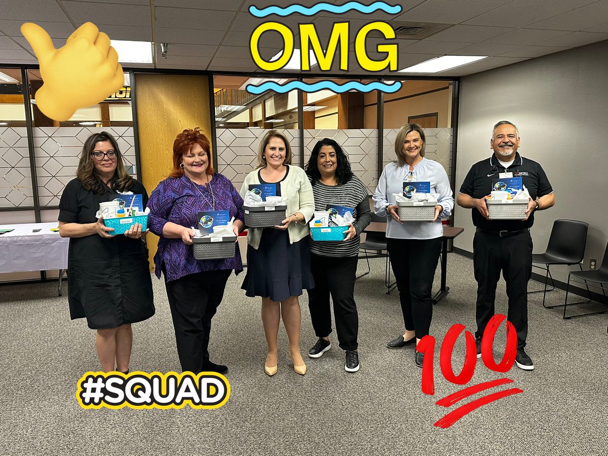To be the best, work with the best. Our Coordinators are the best. I couldn’t ask for a better Leadership Team to help guide and support students and staff. We are very thankful for your leadership, guidance and support. @YsletaISD @YsletaISD @BrendaChR1 @YISD_SPED