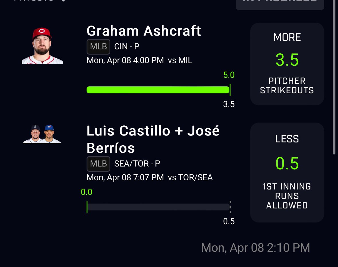 K1dfs's tweet photo. NEVER A DOUBT CASH IT 🆓🤝
#PrizePicks #prizepicksmlb #mlb #freepicks #same24squad #draftkings #nba #gamblingx #Eclipse2024 #Ramadan #fanduel #betmgm #hardrock #k1locks https://t.co/NcZfSNxjLU