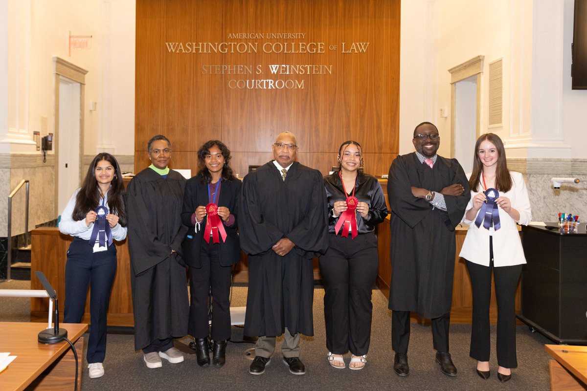 American University Washington College of Law tweet media