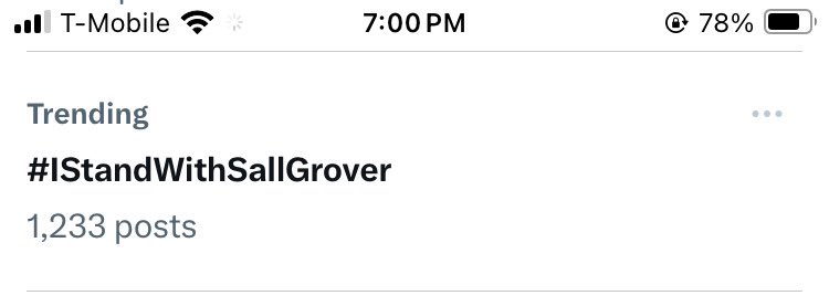 Let's keep this going and get @salltweets and her case the exposure the media won't give her✊

#IStandWithSallGrover 
#Sallidarity
#TicklevsGiggle